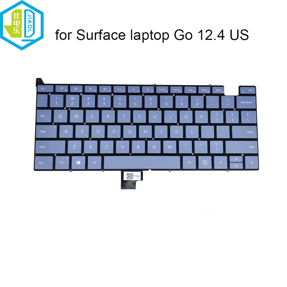 

English notebook Keyboard pc for Microsoft Surface laptop Go 1943 12.4 United States US replacement keyboards NSK 912PQ 911PQ