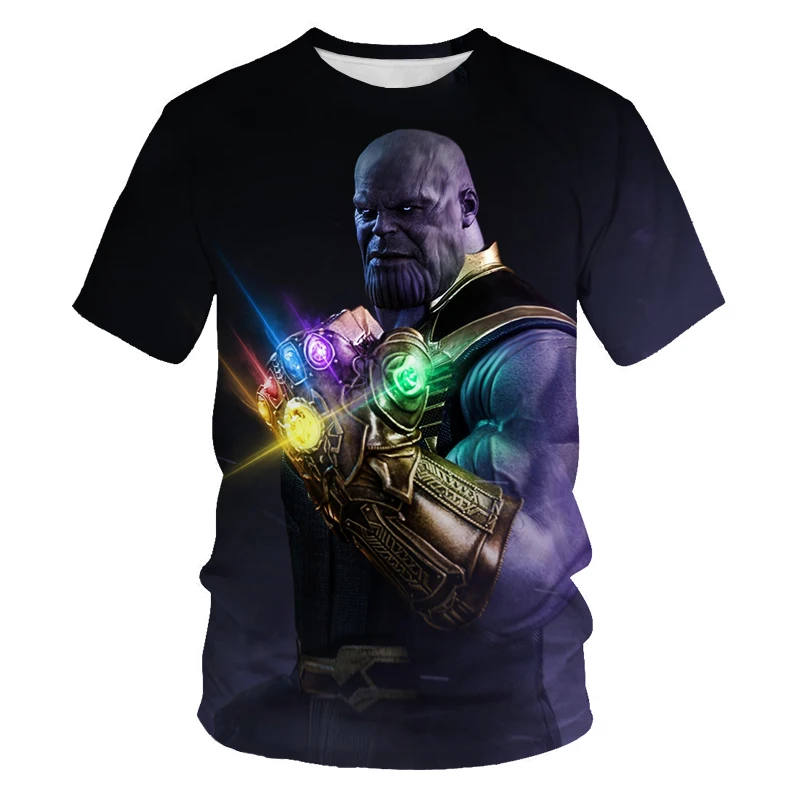 

New Summer Movie Mingming Series 3D Printing Short Sleeve Men's T-shirt Sci-Fi Mecha Men's/Women's Plus Size T-shirt (Couples)