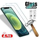 2 шт. ультратонкое Защитное стекло для IPhone 13 12 11 Pro MAX Mini 7 8 6 Plus 11 X XR SE 2020 9H защита для экрана из закаленного стекла