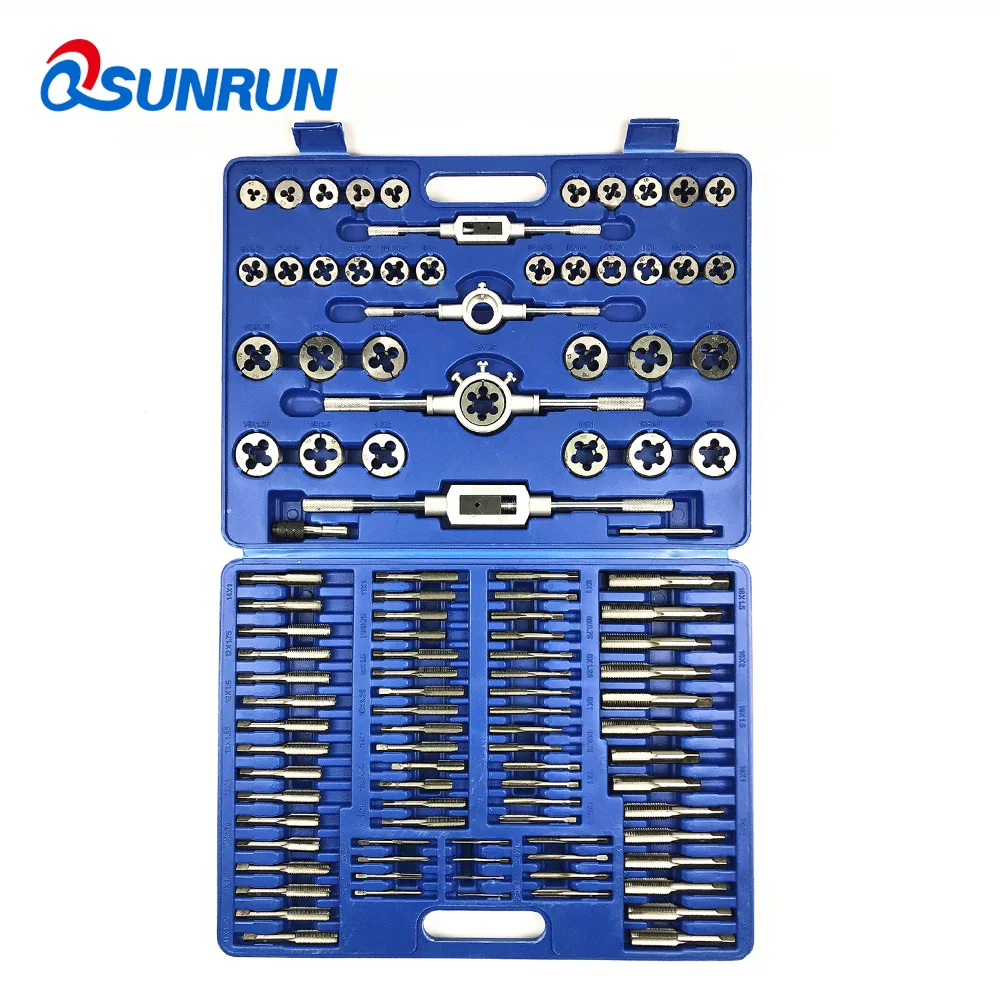 Набор инструментов для метчиков и штампов 110 в 1 стандартный метрический гаечный