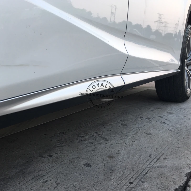 Лояльность для LEXUS RX 2016 2017 ABS хромированный и матовый корпус боковой двери отделка