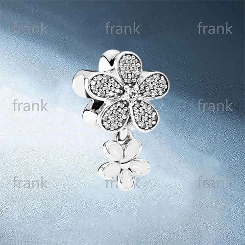

792098CZ Dazzling Daisy Duo Charm