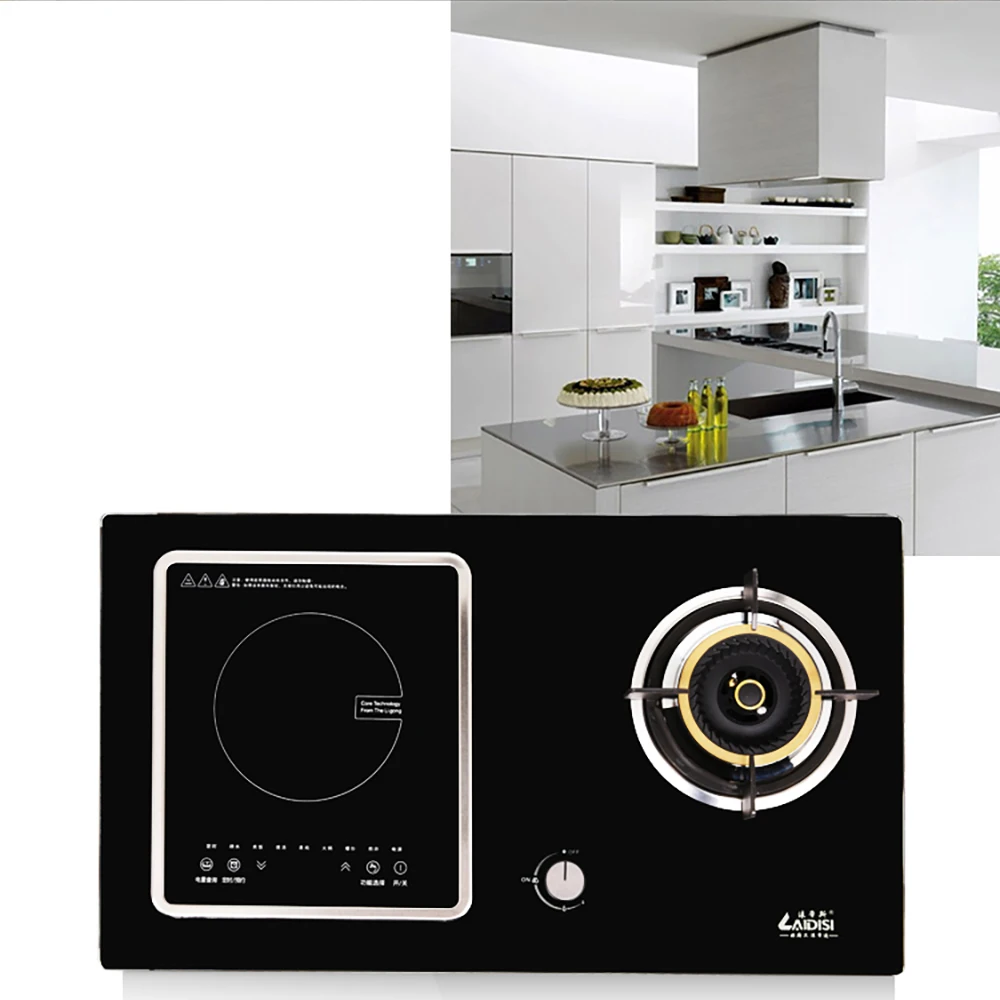 Кухонная газово-электрическая индукционная плита двойного назначения Бытовая