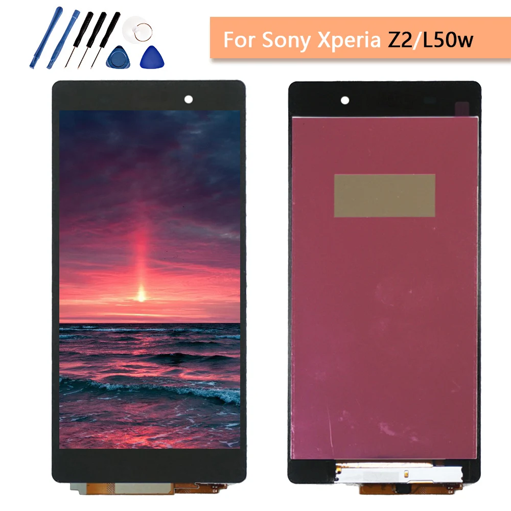 Для SONY Xperia Z2 ЖК-дисплей кодирующий преобразователь сенсорного экрана в сборе с