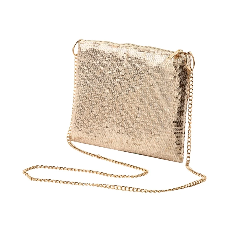 

Glitter Handbag Purse Shoulder Bag Sequin Evening Clutch Wedding Party