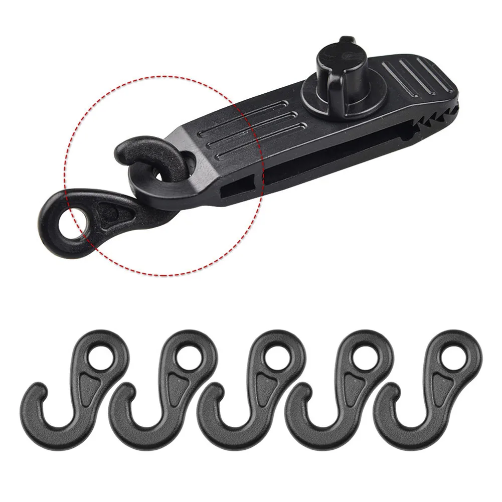 

10pcs Outdoor Camping Tool Tent Clip Tarp Buckle Heavy Duty Tarpaulin Clamp For Camping Mountaineering Fishing Accessories