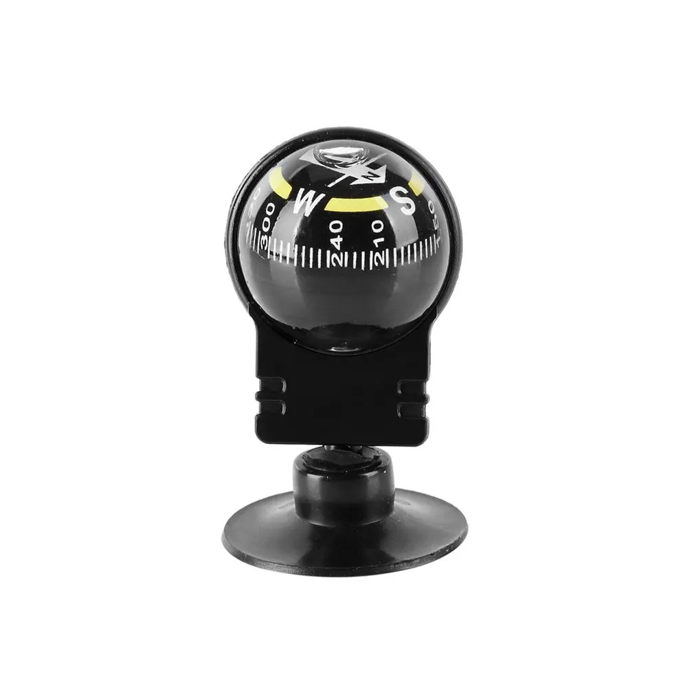 

Practical Vehicle Mounted Compass Direction Adhesive Compasses Outdoor Direction Guidance Tool Auto Spherical Ball