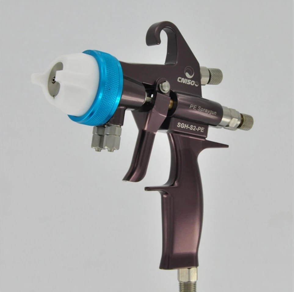 

Double nozzle mini spray gun chocolate chrome plating spray gun (SGH-S2-PE)