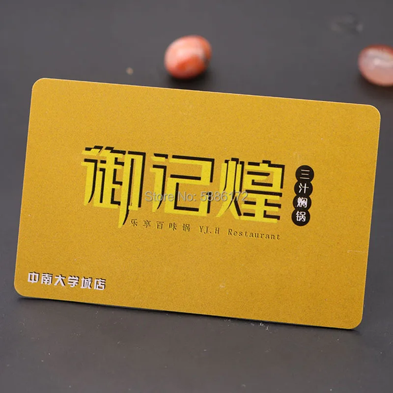 

Двухсторонняя печать на заказ пластиковые ПВХ VIP-карты, ПВХ визитная карточка