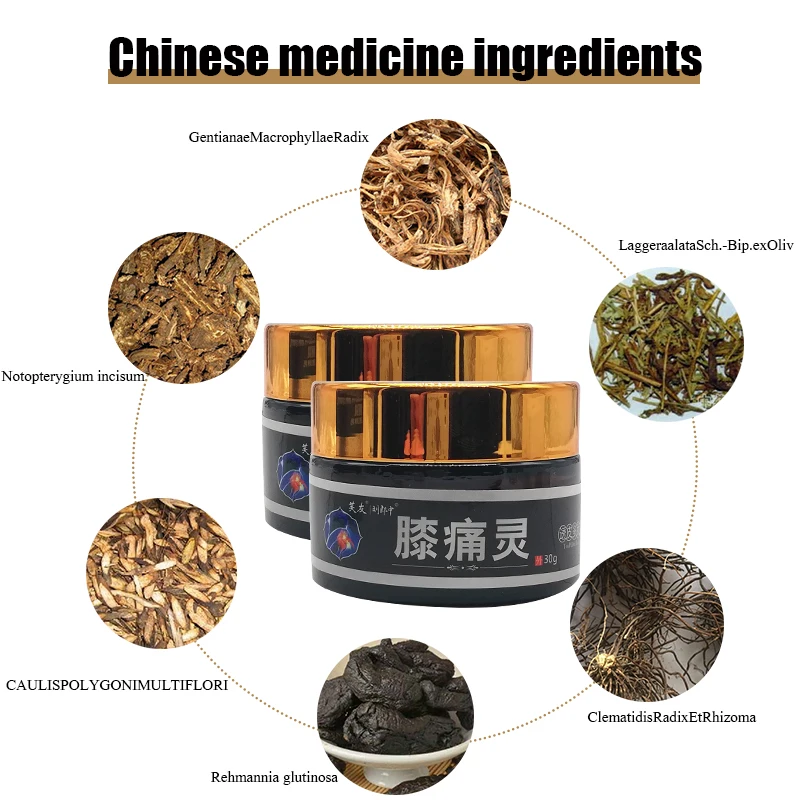 

Knee pain nimble collateral cream Chinese herbal formula knee pain relief ointment to relieve joint pain and knee pain