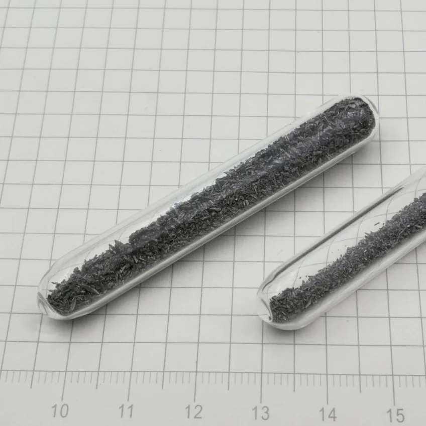 5g Niobium Crystal Glass Sealed Small Size Electrolysis Nb Metal 99.9% 3n High Purity In Dia. 10mm | Детали инструментов