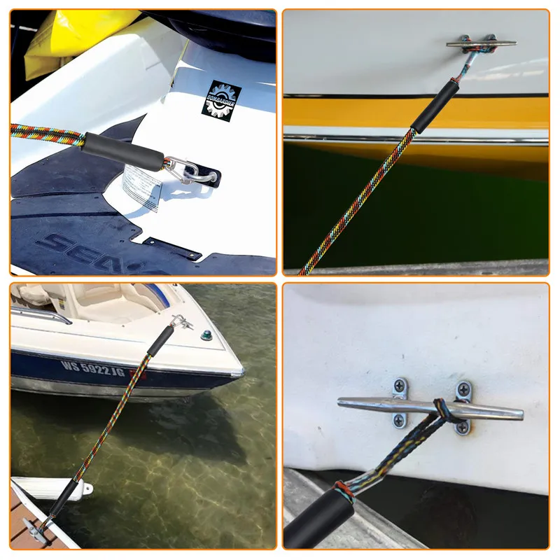 Растягивающаяся док станция Top Bungee Для Каяка Гидроцикла морского спорта с