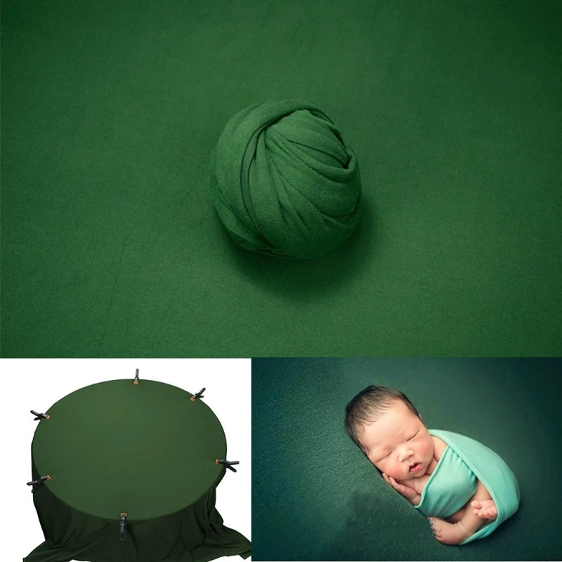 150X170 CM Newborn Photography Props Backdrop Soft Fabrics Shoot Studio Accessories Baby Posing Frame Blankets Multiple Colors