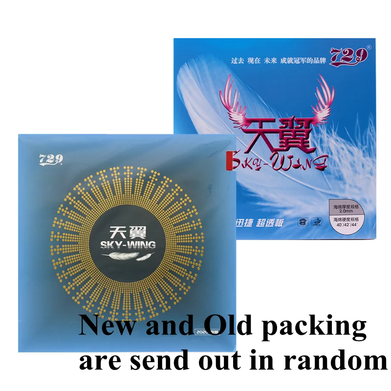 RITC 729 Sky-Wing sky wing Pips-In Table Tennis (PingPong) Rubber With Sponge for backhand light | Спорт и развлечения
