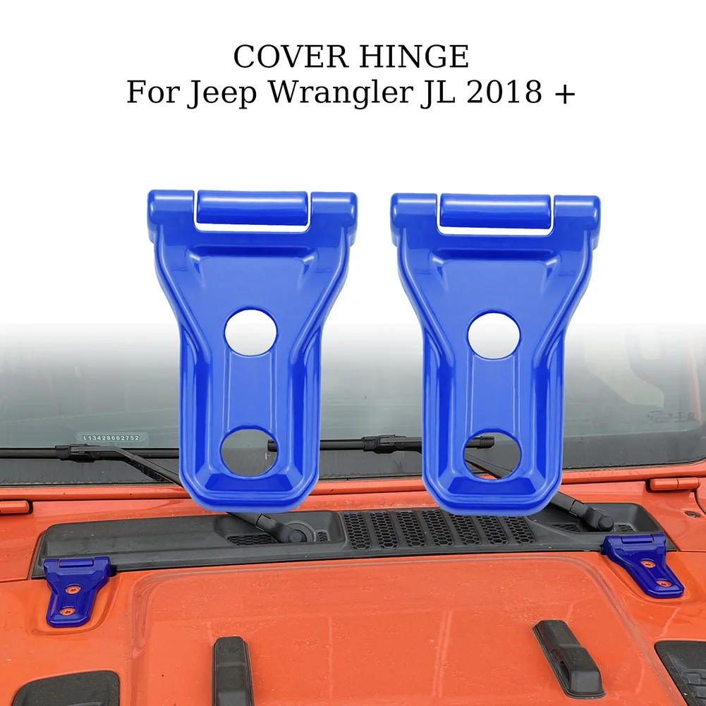 

Wholesale Car Engine Hood Hinge Protector Trim Cover Mounts Accessories for Jeep Wrangler JL Gladiator JT 2018-2021 Accessories