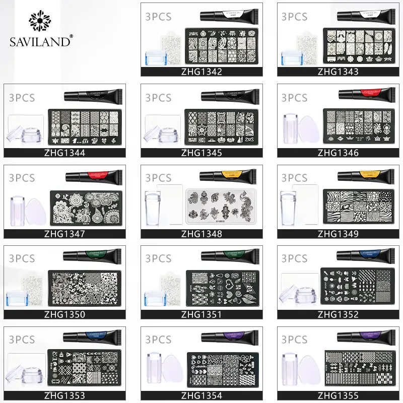 Soak off тиснения УФ Гель лак яркие красные цвета: золотистый серебристый для шаблон