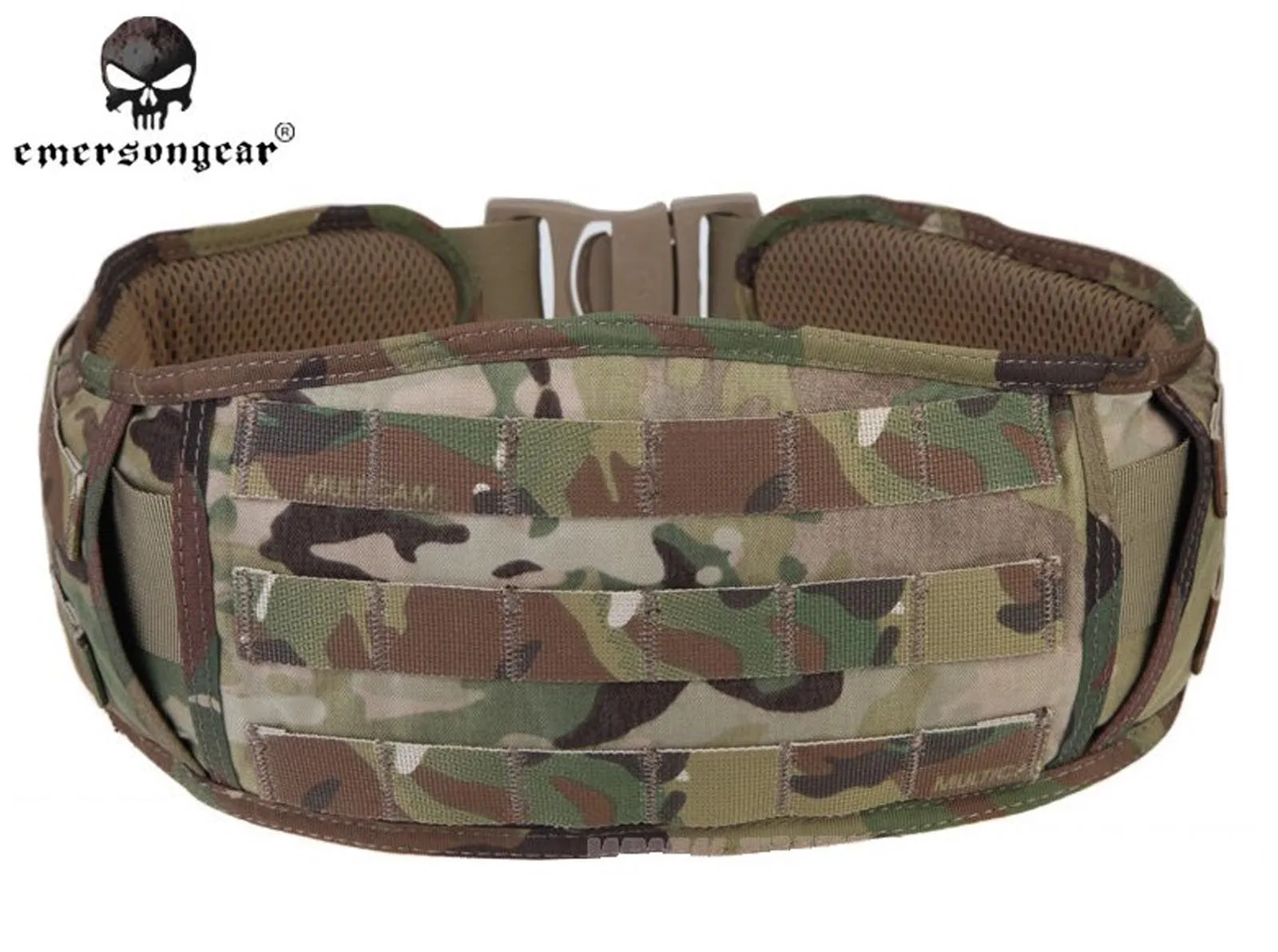 Мягкий ремень EmersonGear Molle для страйкбола боевой поясной Мультикам EM9086|molle emerson|belt