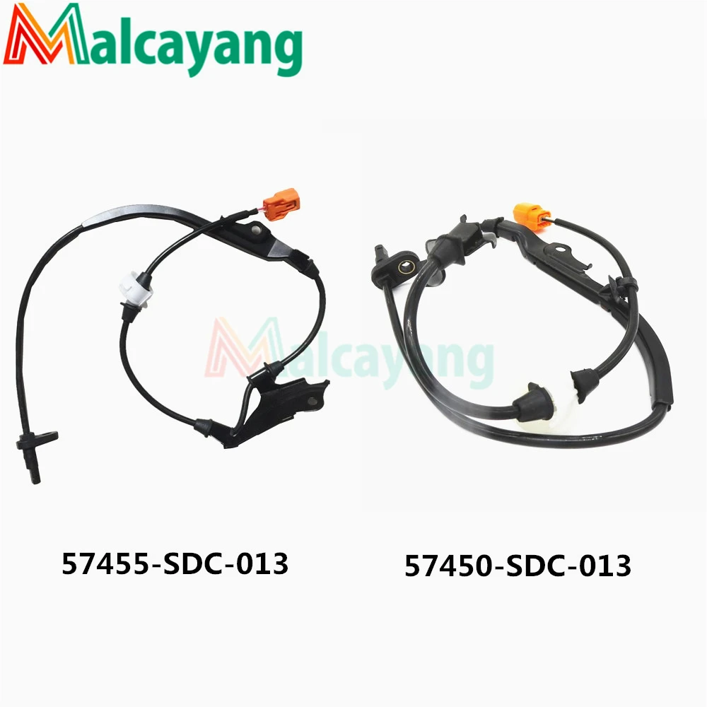 2 шт./лот датчик скорости колеса ABS передний левый и правый 57455SDC013 57450SDC013 для Honda Accord