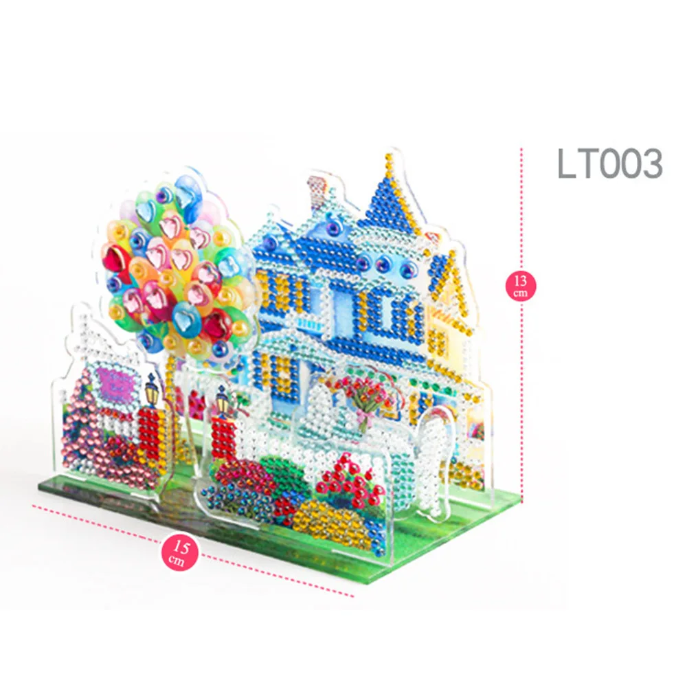 DIY 5D алмазов картина 3D трехмерный пазл крестом Наборы с украшением в виде