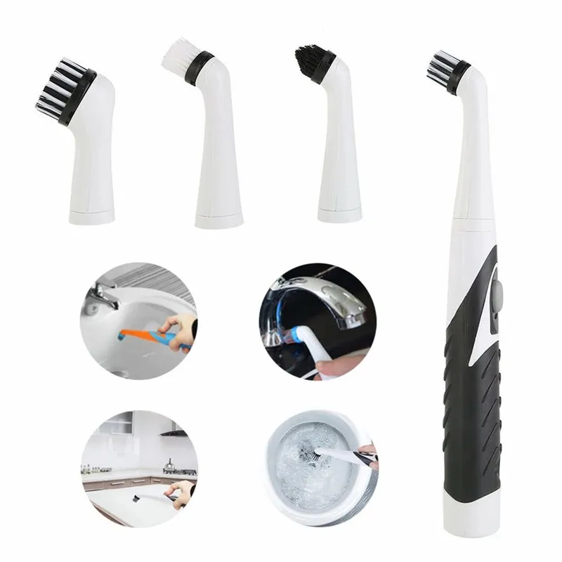 

Electric Scrubber Brush Kit Car Detailing Brush Cleaning Brush Tool Drill Brush Cleaner Scrubbing Brush Auto Care Cleaning Tool