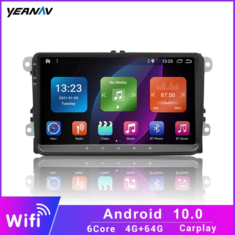 

2 Din Android 10 Car radio GPS Navigation For VW Passat B6 volkswagen amarok Skoda Octavia 2 superbJetta T5 golf 5 6 Multimedia