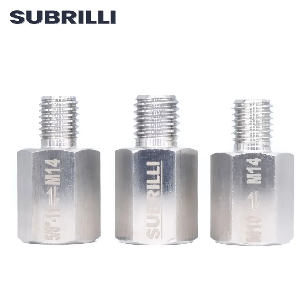 1 шт. адаптер из нержавеющей стали SUBRILLI для алмазного бурения Коронка угловая