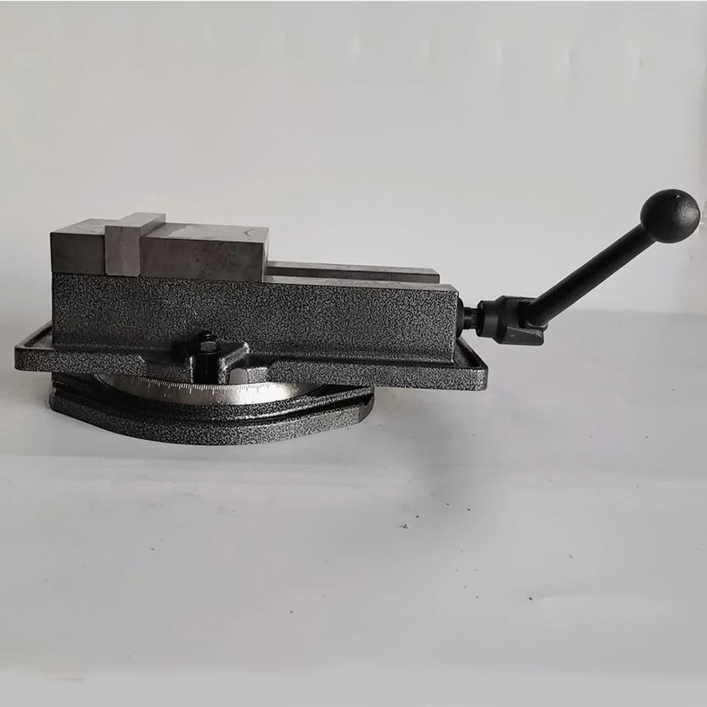 Accu-lock фрезерный станок тиски 5 ''QM16125 скамейка тиски с поворотным основанием стол для фрезерного станка