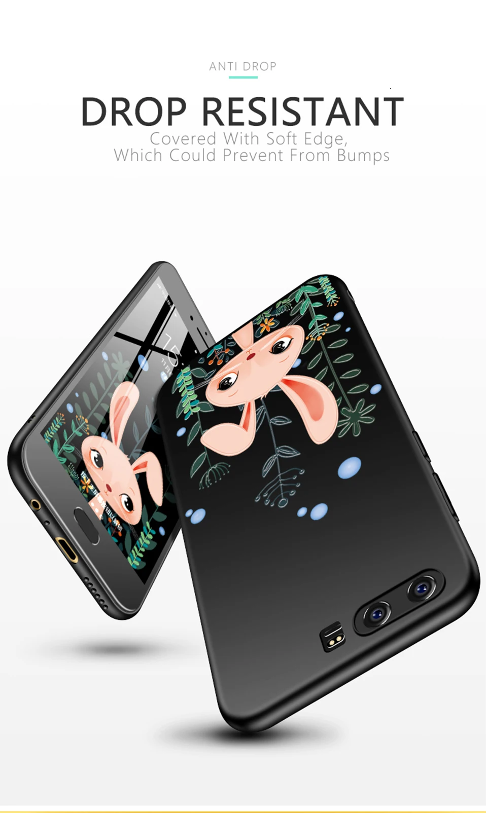 Asina, милый мультяшный чехол для huawei P10, чехол, силиконовый чехол, Fundas для huawei P9 Lite P20 Lite P, умный чехол, противоударный чехол