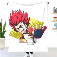 super aiger akabane from beyblade burst turbo throw blanket sheets on the bed blanket on the sofa decorative bedspreads for