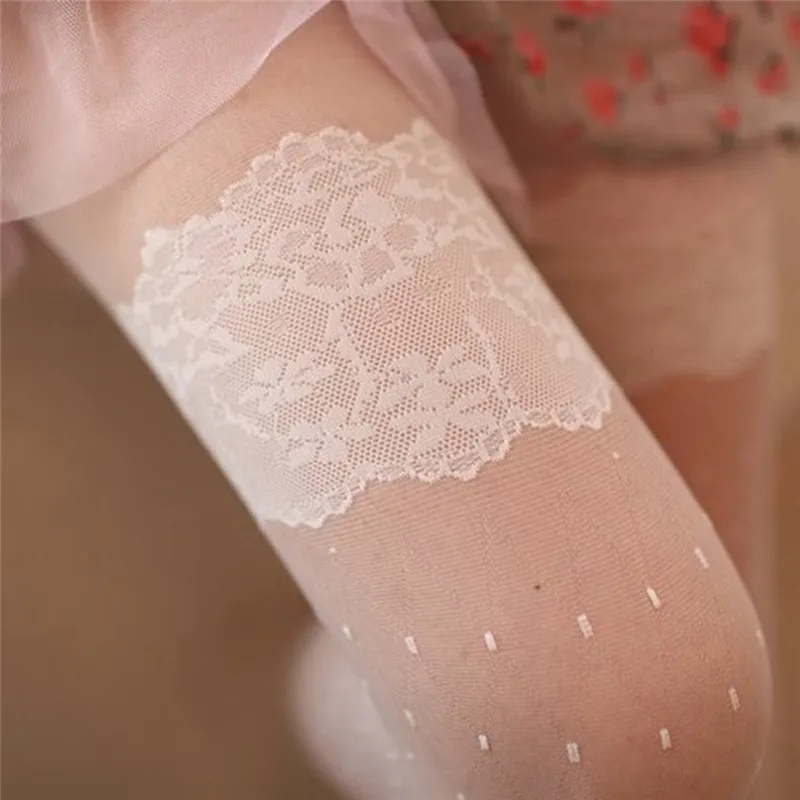 1 шт. пикантные Для женщин колготки летние нейлоновые детская одежда в горошек