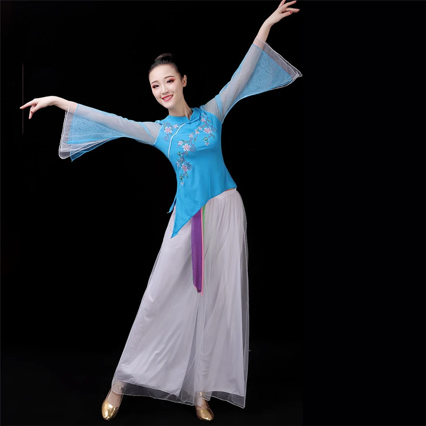 Танцевальный Костюм ханьфу для женщин традиционное китайское платье наряды