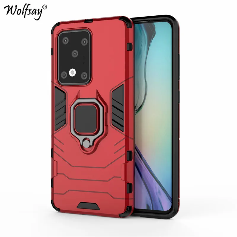 For Samsung Galaxy S11 Plus Case For Samsung S11+ Plus Case Shockproof Silicone Cover PC Phone Case For Samsung Galaxy S11 Plus