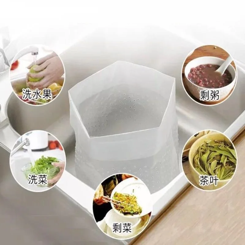 30 шт./компл. дренажные мешки кухня Самостоятельная раковина для мусора дренажный