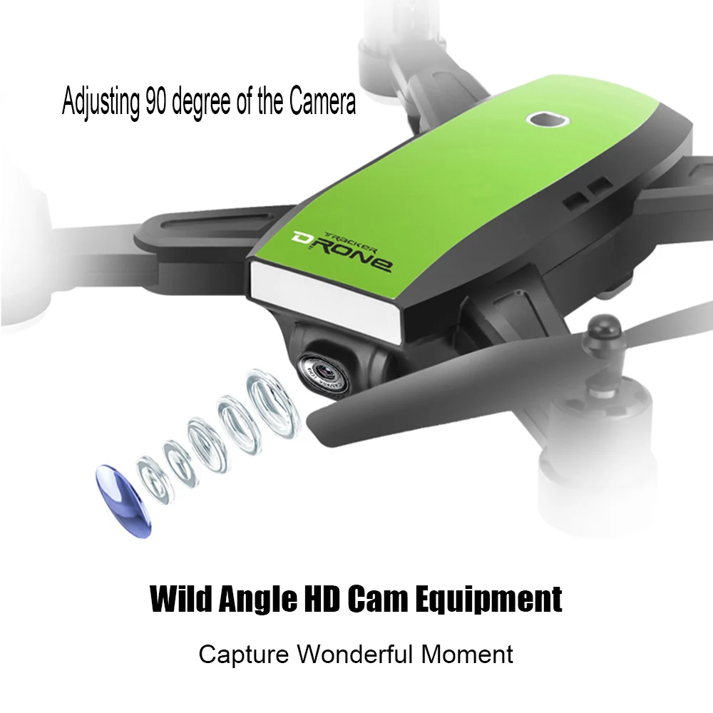 Квадрокоптер Радиоуправляемый Дрон Мини Складная селфи Дрон с Wi-Fi FPV 2MP Камера двойной gps высота Удержание Quadcopter игрушки VS s9 E58 H37 XS809