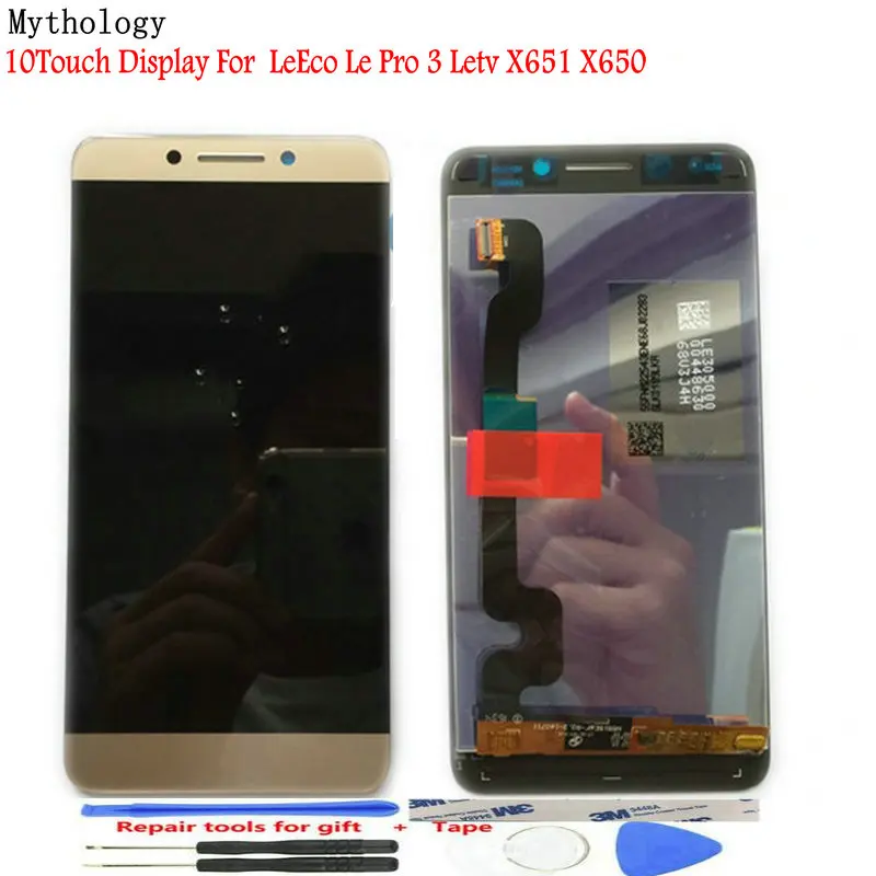 

Original LCD For LeEco Le Pro 3 Letv X651 X650 Display 10 Touch Screen Dual AI Replacement LCD Parts