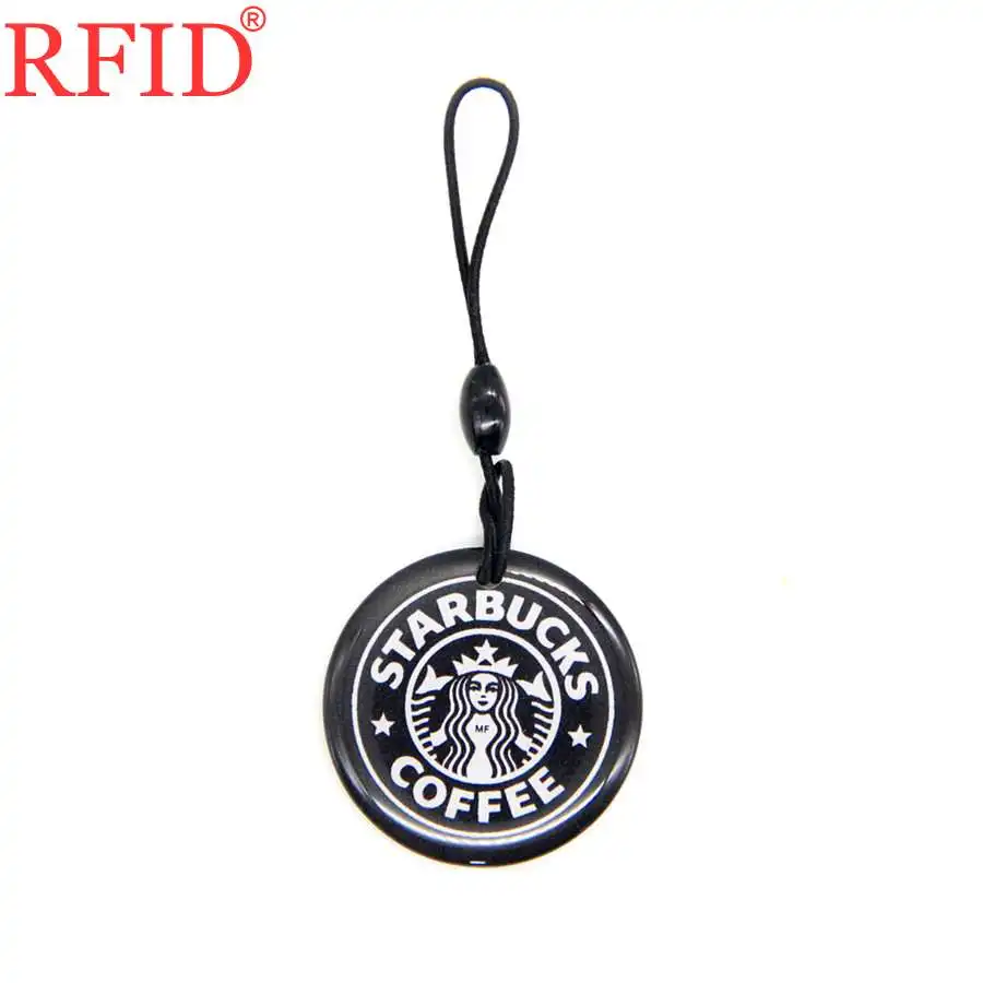 UID S50 1K 13.56Mhz Rewritable Access Control Card Keyfobs Waterproof Dropping Glue Key Tags Changeable NFC RFID Badge Keychain |