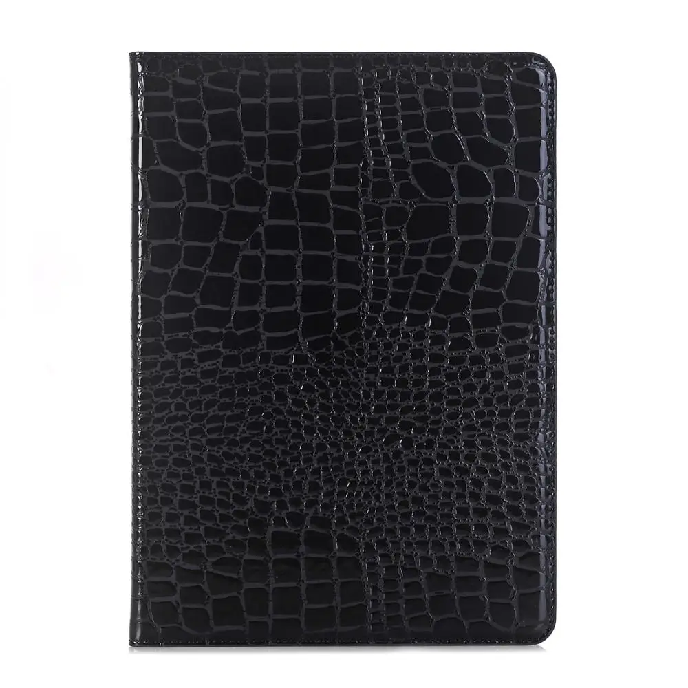 Black Крокодил Coque для iPad 7 10,2 чехол A2200 A2233 A2198 и отделением для карт из искусственной кожи с подставкой противоударный чехол для iPad 10,2 чехол - Цвет: Black