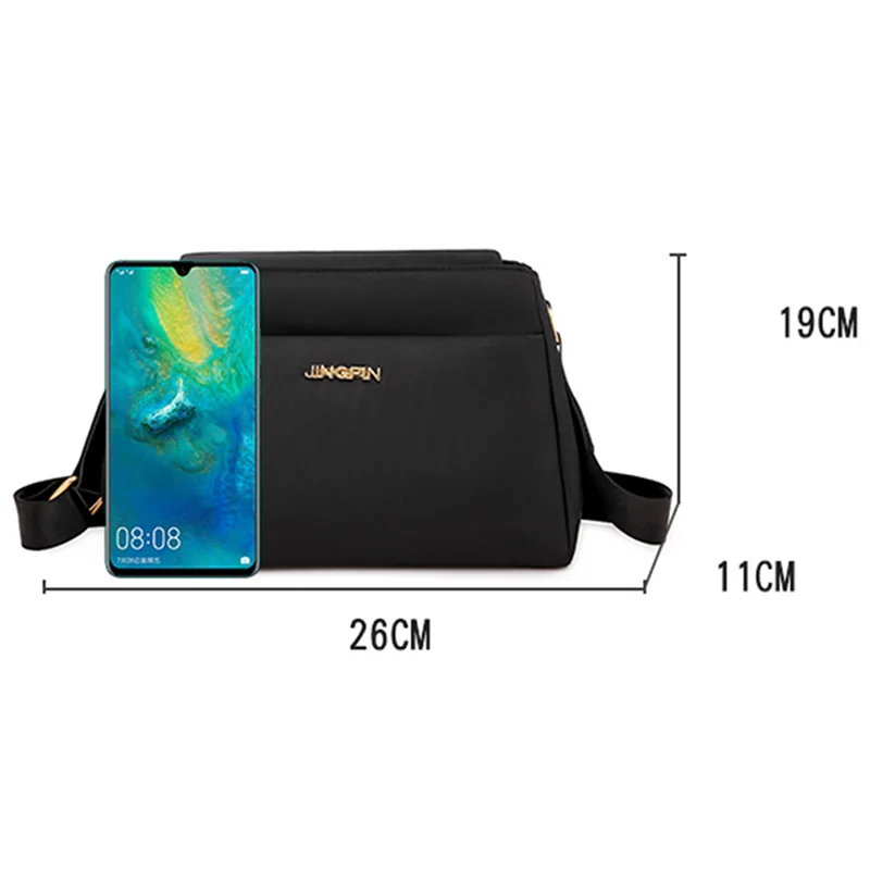 

Luxury Women Messenger Bag Trend Nylon Large Capacity Shoulder Bags Ladies Travel Bag Women Crossbody Bag Bolsa Feminina