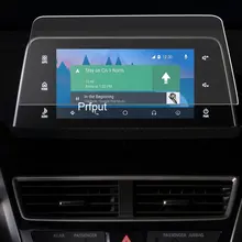 Tempered glass screen protector film For Mitsubishi Eclipse Cross 2018 2019 2020 Car radio GPS Navigation Interior