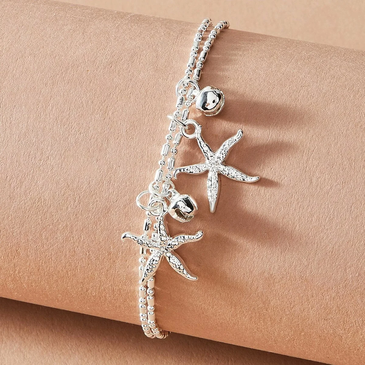 Модные Простые браслеты на ногу золотого цвета для женщин Пляжная бижутерия ног