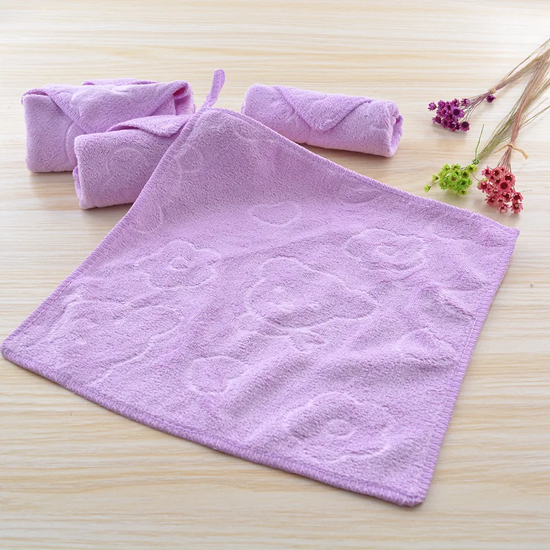 Полотенце для рук детского сада ультратонкие волокна мультяшное поглощение воды