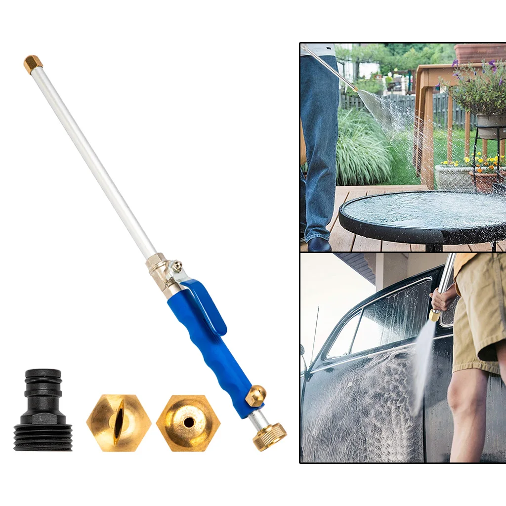 

High Pressure Power Washer Spray Nozzle Garden Car Water Hose Wand