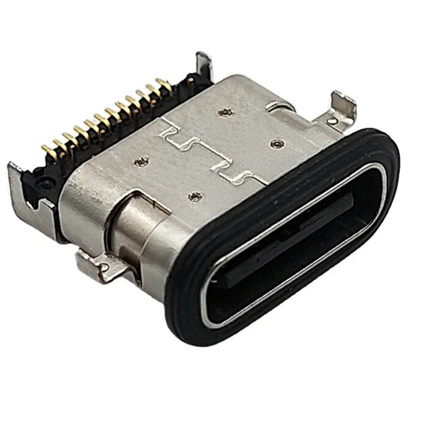 

24P SMT разъемы Micro USB Type C 3.1 гнездовой SMD DIP PCB дизайн водонепроницаемый DIY сильноточная зарядка