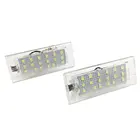 Лампа освещения для номерного знака, 2 шт, фонарь 18 Smd 3528 для E53 X5 1999-2003 E83 X3 03-10