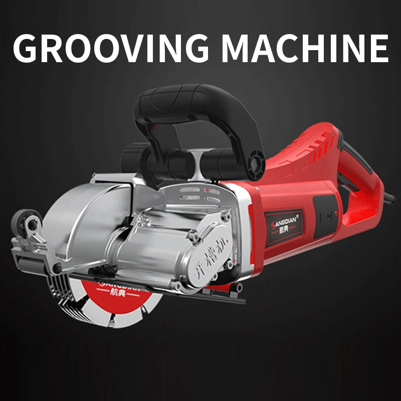 1 шт., канавочная машина для резки бетона, 220 В