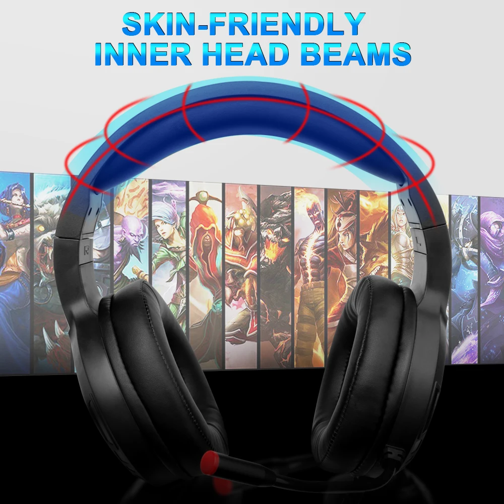 

Redragon Mento H270 RGB gaming Headphone,3.5mm Surround sound Computer headset Earphones Microphone for PC MAC PS4 Xbox one