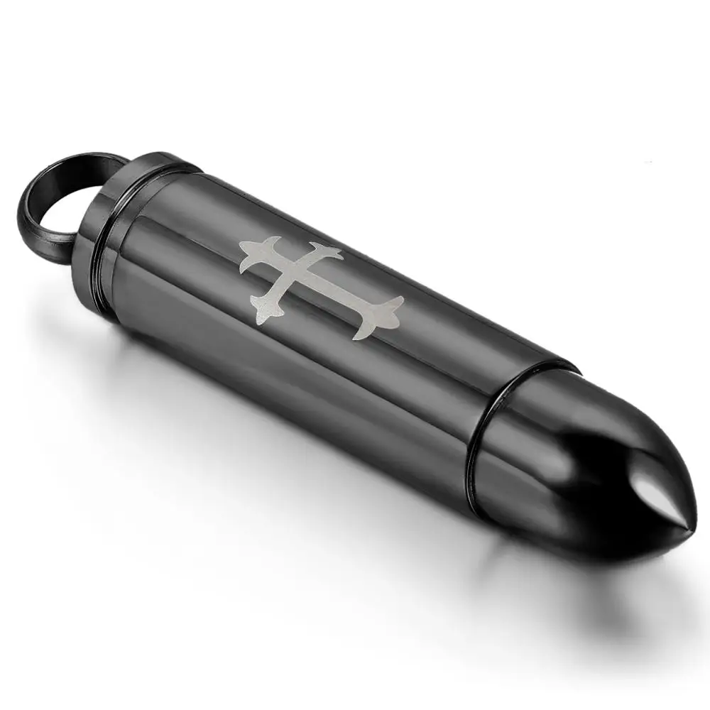 Модная Мужская подвеска унисекс из нержавеющей стали с лазерным гравированным