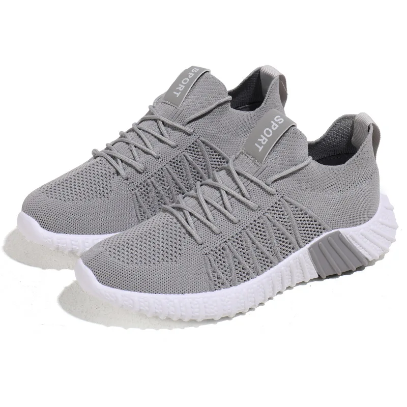 

Мужские кроссовки, сетчатые, дышащие, повседневные, без шнуровки, 2019, носки для осени