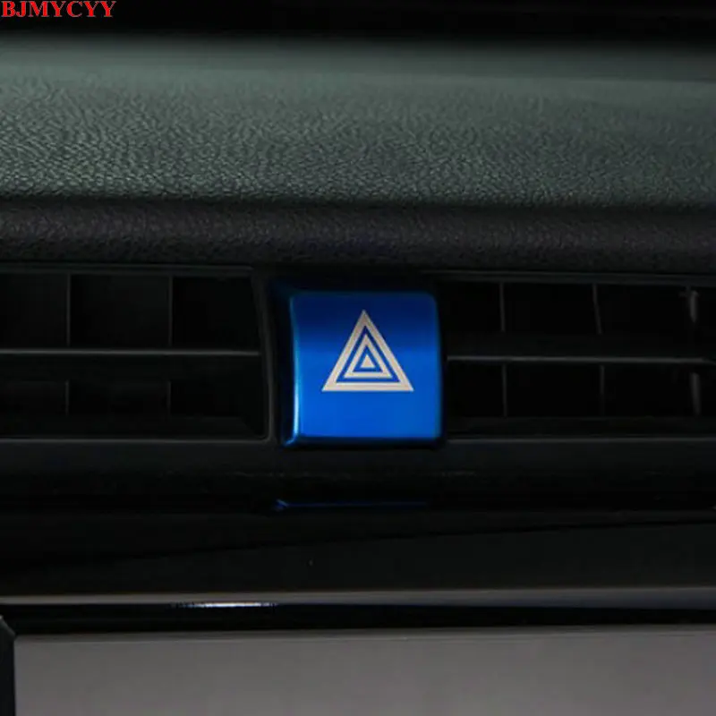 BJMYCYY декоративная нашивка из нержавеющей стали для кнопки аварийного освещения