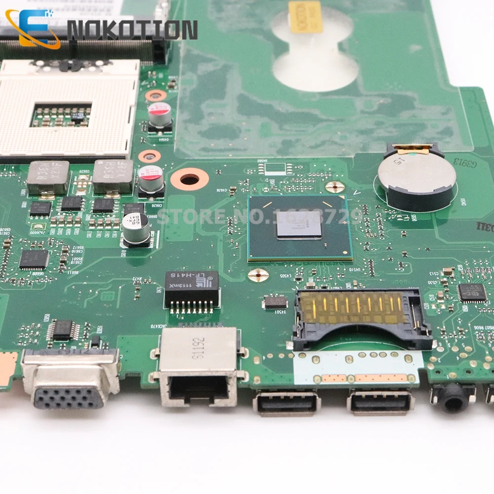 Материнская плата NOKOTION 6050A2423901-MB-A02 V000238070 для ноутбука Toshiba Satellite C600 C640 HM65 GMA HD3000 DDR3 |